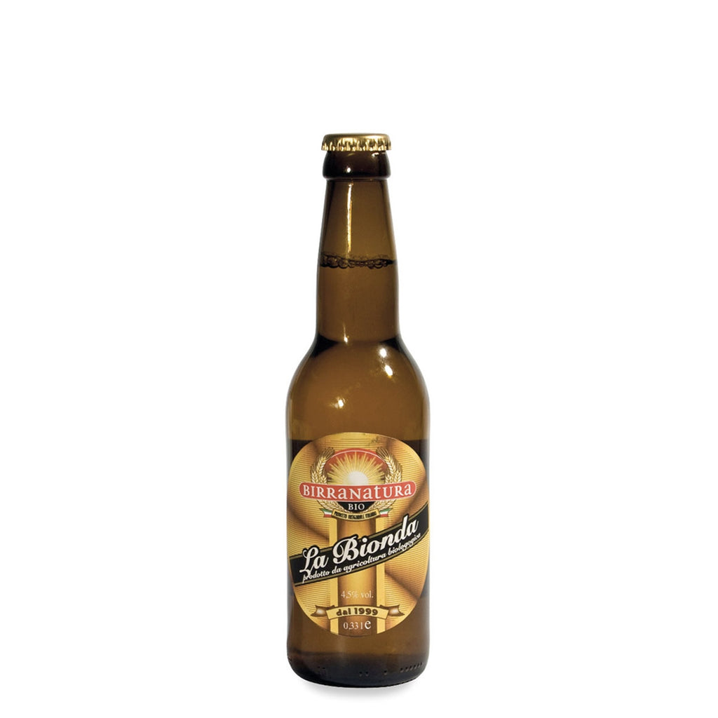 BIRRA ARTIGINALE ITALIANA LA BIONDA BIO (330ML)