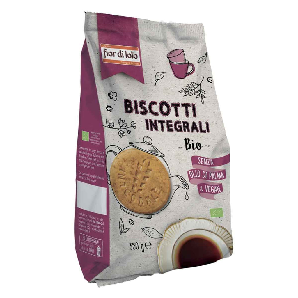 BISCOTTI VEGANI INTEGRALI BIO (350G)