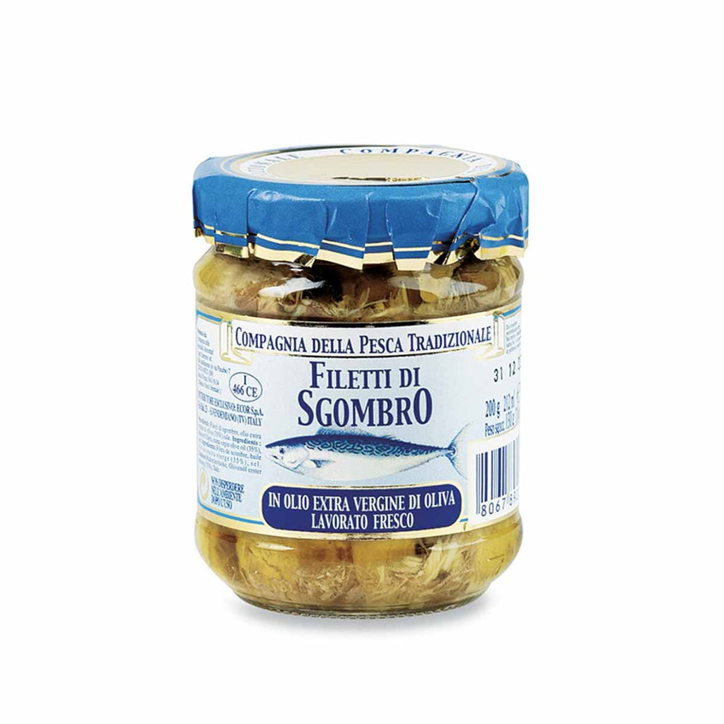 FILETTI DI SGOMBRO IL OLIO EVO BIO (200G)