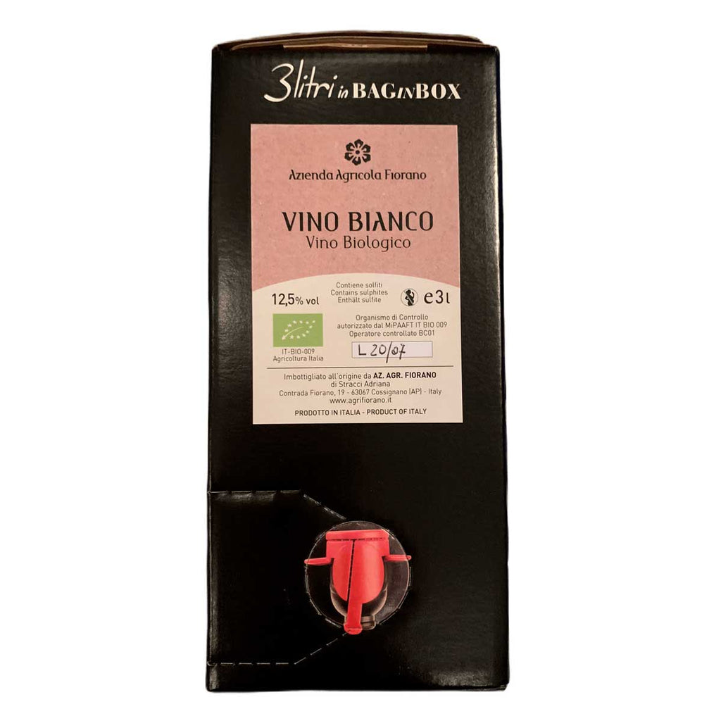 VINO SFUSO BAGINBOX BIANCO MARCHE BIO (3LT)