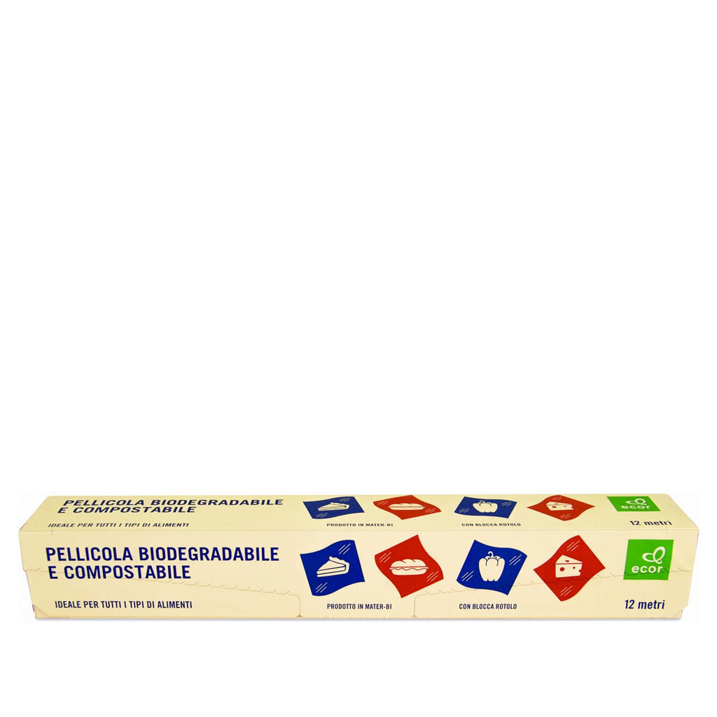 ROTOLO DI PELLICOLA COMPOSTABILE (140 G)
