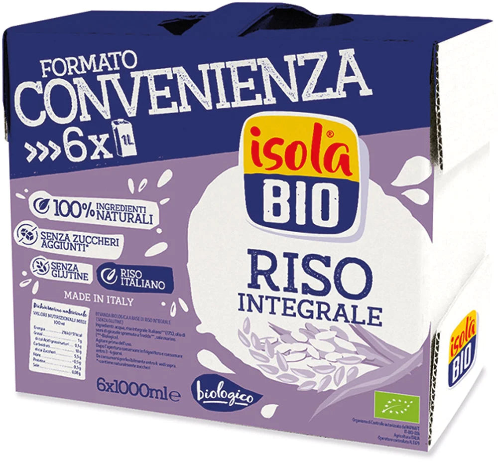 LATTE DI RISO BIO FORMATO CONVENIENZA (6X1LT)