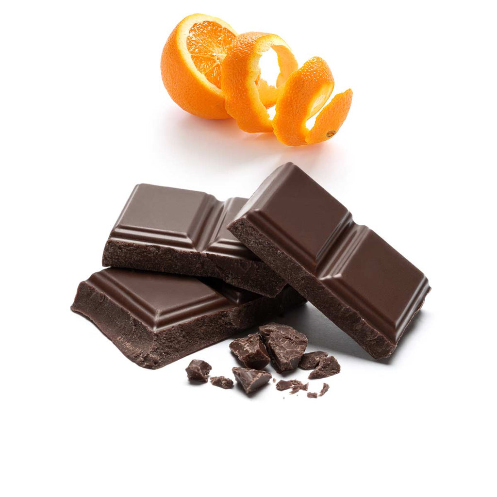 CIOCCOLATO FONDENTE ALL'ARANCIA (100G)
