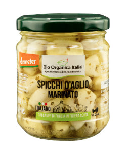 AGLIO MARINATO SOTT'OLIO BIO (190G)