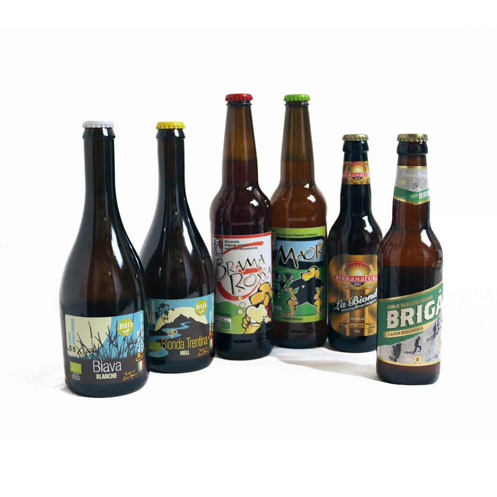 CESTO 6 BIRRE BIO 'LUPPOLO DELL'ARTIGIANO'