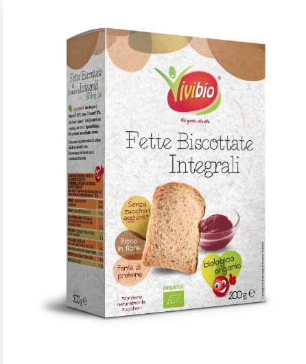 FETTE BISCOTTATE INTEGRALI BIO (200G)