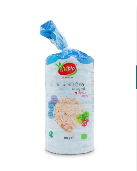 GALLETTE DI RISO INTEGRALE BIO (100G)